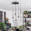 Ripoll Suspension, Boule lumineuse, Suspension grappe Clair, 4 lumières