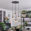 Ripoll Suspension, Boule lumineuse, Suspension grappe Clair, 4 lumières