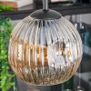 Ripoll Suspension, Boule lumineuse, Suspension grappe Ambre, 4 lumières