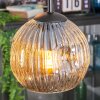 Ripoll Suspension, Boule lumineuse, Suspension grappe Ambre, 4 lumières