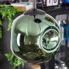 Ripoll Suspension, Boule lumineuse, Suspension grappe Bleu, Or, Vert, 4 lumières