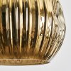 Ripoll Suspension, Boule lumineuse, Suspension grappe Or, 4 lumières