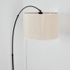 Bassagoda Lampadaire Noir, 1 lumière