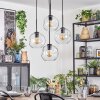 Ripoll Suspension, Boule lumineuse, Suspension grappe Clair, 4 lumières