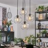 Ripoll Suspension, Boule lumineuse, Suspension grappe Clair, 4 lumières