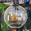 Koyoto Suspension, Boule lumineuse, Suspension grappe Ambre, Clair, 4 lumières