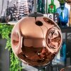 Ripoll Suspension, Boule lumineuse, Suspension grappe Cuivré, 4 lumières