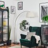 Bassagoda Lampadaire Nickel mat, Noir, 1 lumière