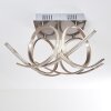 Plafonnier Felin LED Nickel mat, 1 lumière