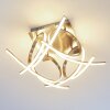 Plafonnier Felin LED Nickel mat, 1 lumière
