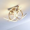 Plafonnier Felin LED Nickel mat, 1 lumière
