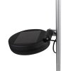 lampe solaire Globo LED Bleu, Argenté, 1 lumière