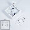 Plafonnier Netstal LED Blanc, 1 lumière