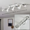 Plafonnier Rezat LED Blanc, 1 lumière