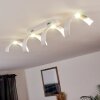 Plafonnier Rezat LED Blanc, 1 lumière