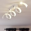 Plafonnier Rezat LED Blanc, 1 lumière