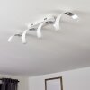 Plafonnier Rezat LED Blanc, 1 lumière