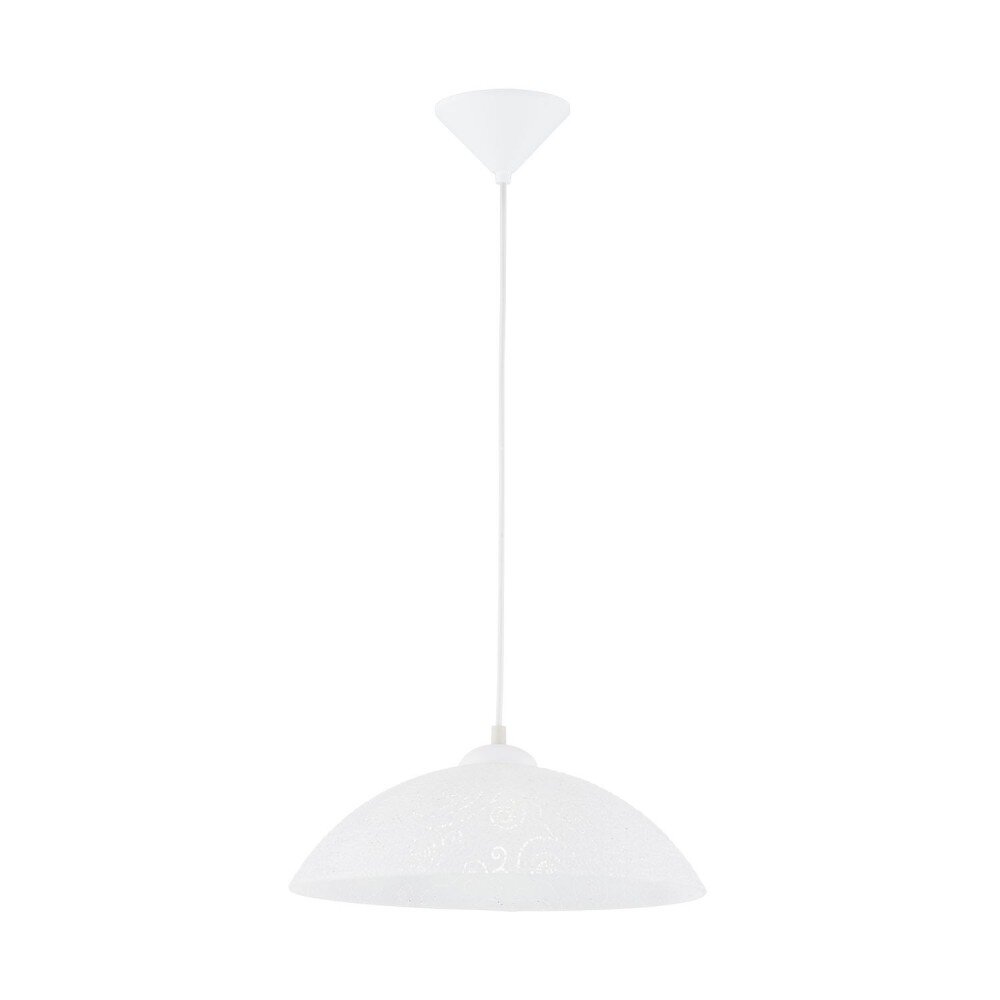 Suspension Eglo VETRO Blanc, 1 lumière