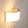 Applique murale PESARO Nickel mat, 1 lumière