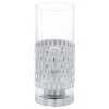 Lampe de table Eglo TORVISCO Chrome, 1 lumière