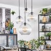 Koyoto Suspension, Boule lumineuse, Suspension grappe Clair, 4 lumières