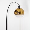 Ripoll Boule lumineuse, Lampadaire Noir, 1 lumière