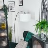 Bassagoda Lampadaire Chrome, Noir, 1 lumière