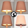 Salgadinho Lampe de table d'extérieur, Lampe à poser LED Blanc, 1 lumière