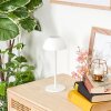 Laken Lampe de table d'extérieur, Luminaire de salle de bain, Lampe à poser LED Blanc, 1 lumière