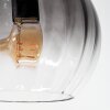 Koyoto Plafonnier, Boule lumineuse Clair, Fumé, 10 lumières