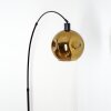 Ripoll Boule lumineuse, Lampadaire Noir, 1 lumière