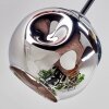 Ripoll Plafonnier, Boule lumineuse Chrome, Or, Cuivré, Fumé, 6 lumières
