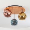 Ripoll Plafonnier, Boule lumineuse Écru, Noir, 3 lumières