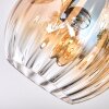 Koyoto Plafonnier, Boule lumineuse Or, Noir, 10 lumières