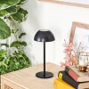 Laken Lampe de table d'extérieur, Luminaire de salle de bain, Lampe à poser LED Noir, 1 lumière
