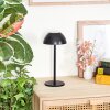 Laken Lampe de table d'extérieur, Luminaire de salle de bain, Lampe à poser LED Noir, 1 lumière