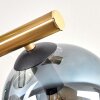 Gastor Plafonnier, Boule lumineuse Or, Noir, 10 lumières