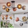 Ripoll Plafonnier, Boule lumineuse Chrome, Or, Clair, Cuivré, Fumé, 6 lumières