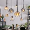 Ripoll Suspension, Boule lumineuse, Suspension Ambre, Clair, Fumé, 8 lumières