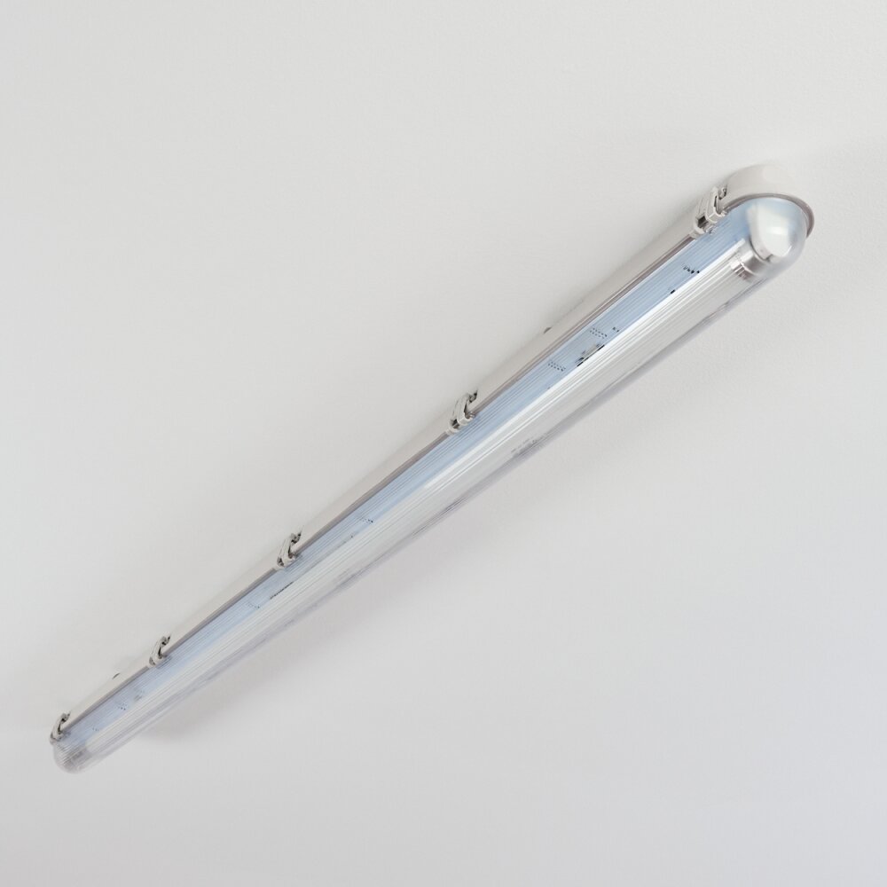 Ilena Luminaire extérieur, Luminaire de salle de bain, Plafonnier LED Gris, 1 lumière