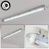 Ilena Luminaire extérieur, Luminaire de salle de bain, Plafonnier LED Gris, 1 lumière