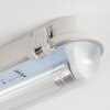 Ilena Luminaire extérieur, Luminaire de salle de bain, Plafonnier LED Gris, 1 lumière