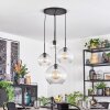 Koyoto Suspension, Boule lumineuse, Suspension grappe Clair, 4 lumières