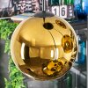 Koyoto Suspension, Boule lumineuse, Suspension grappe Or, 4 lumières