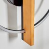 Pompu Applique murale LED Écru, Noir, 1 lumière