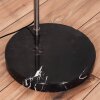 Cavaca Lampadaire Nickel mat, Noir, 1 lumière