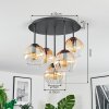 Koyoto Plafonnier, Boule lumineuse 33 cm Ambre, Clair, 5 lumières