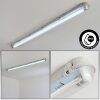 Ilena Luminaire extérieur, Luminaire de salle de bain, Plafonnier LED Gris, 1 lumière