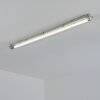 Ilena Luminaire extérieur, Luminaire de salle de bain, Plafonnier LED Gris, 1 lumière