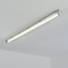 Ilena Luminaire extérieur, Luminaire de salle de bain, Plafonnier LED Gris, 1 lumière